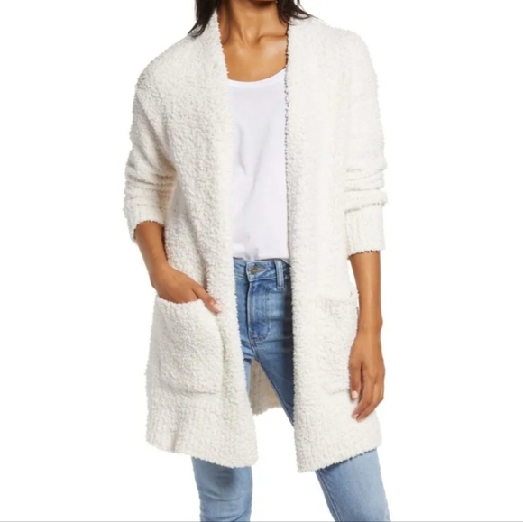 Tommy Bahama NWTs Island Soft Lounge Cardigan  in Black - Picture 6 of 6